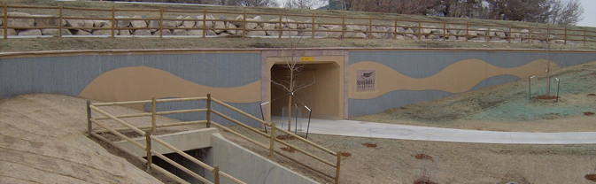 Spring Gulch #2 Greenway underpass completed