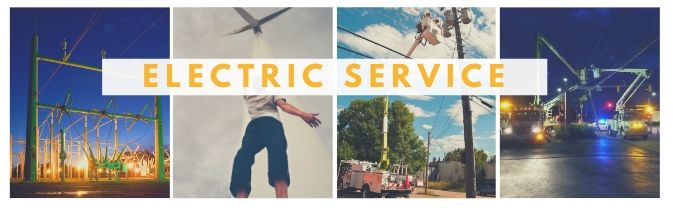 Electric Service Banner