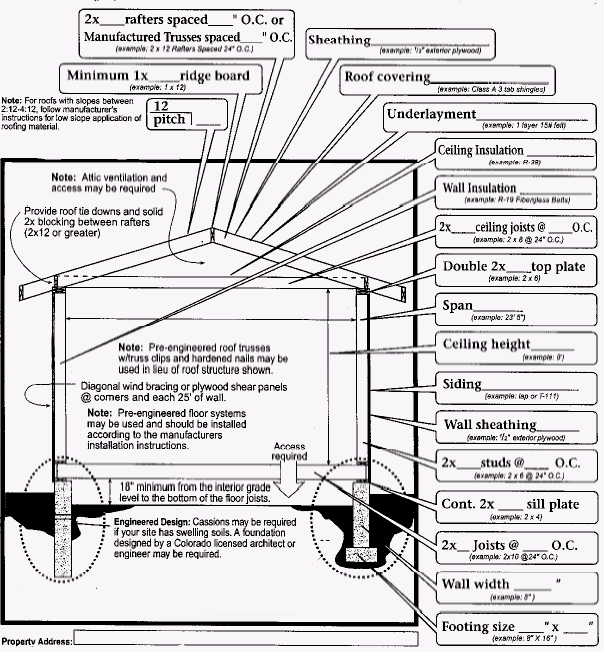 Sample Building Section