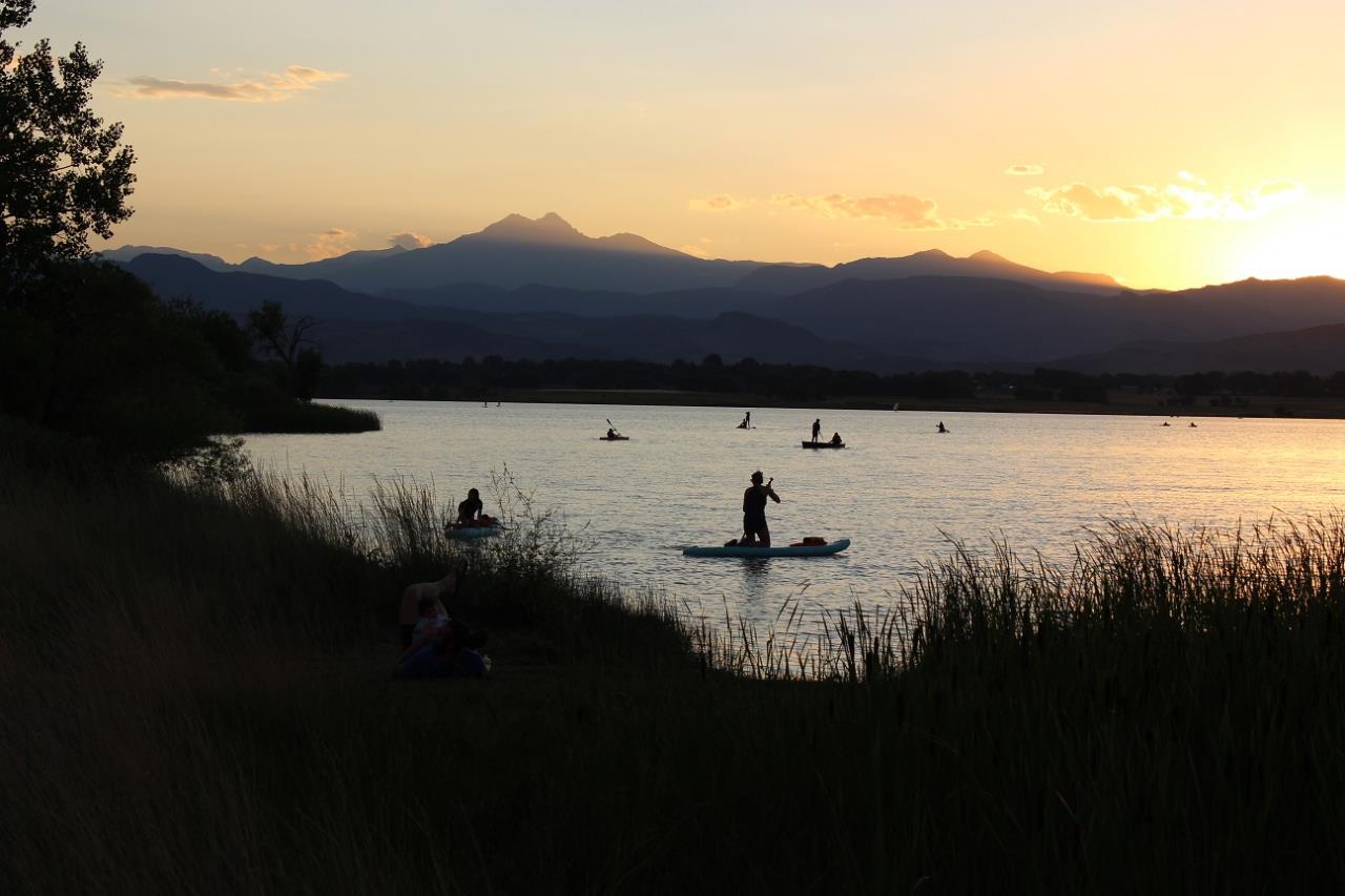 McIntosh Lake Longmont Paddleboarding