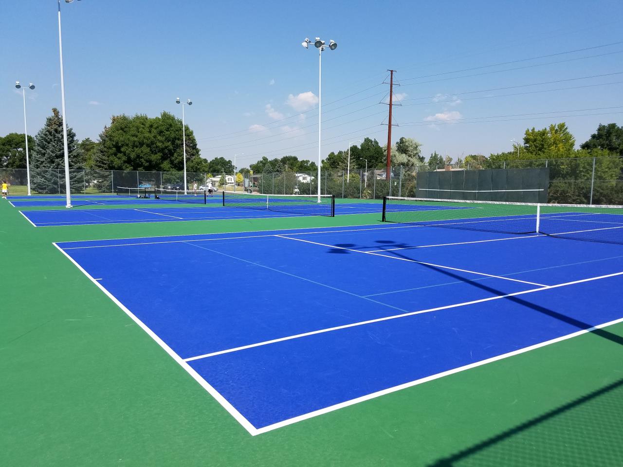 Carr Park tennis courts